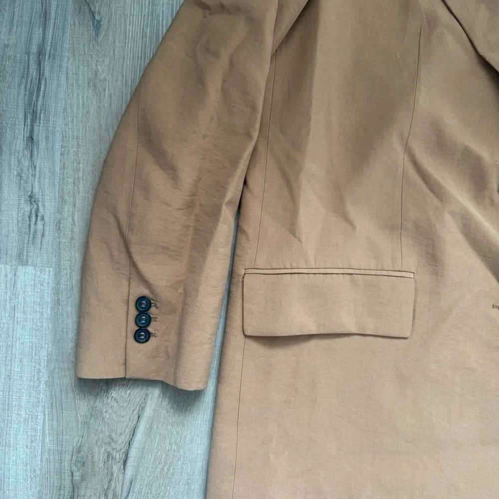 Zara Men’s Camel Color Minimalist Men’s Blazer